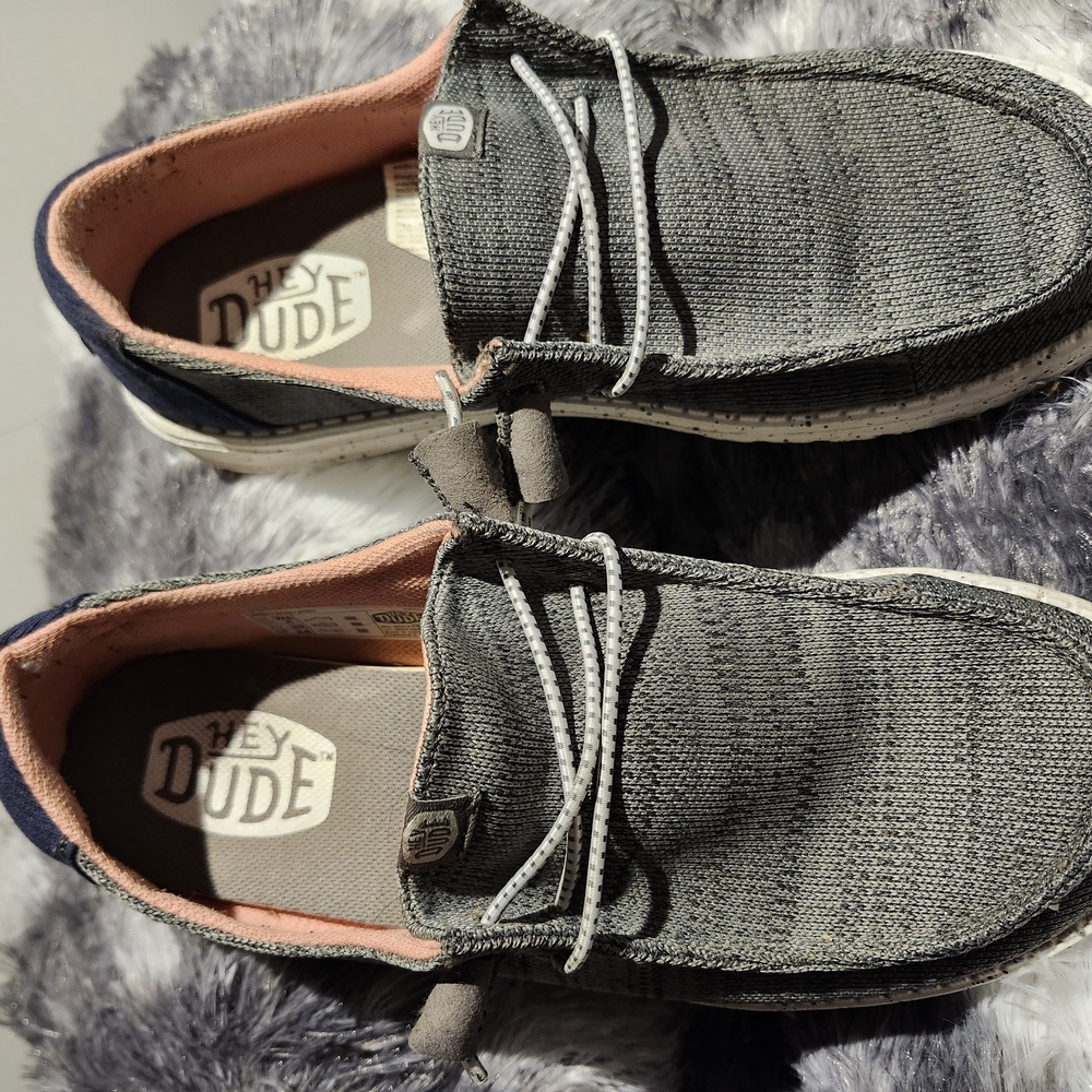 Hey Dude Women's Gray Casual Shoes